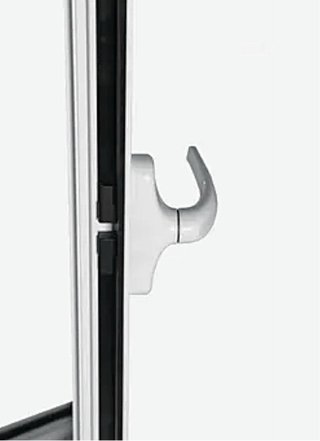 Puerta aluminio cristal 90x210, V40, NUEVA