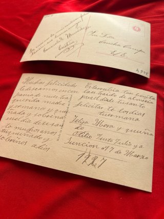 Lote 5 Postales Antiguas Niñas