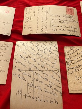 Lote 5 Postales Antiguas Niñas