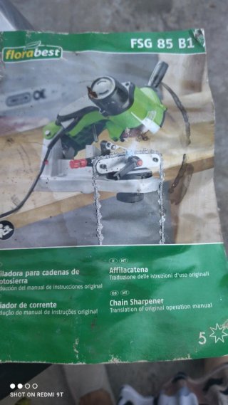 Afilador Cadenas Motosierra Florabest FSG 85