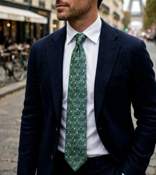 Corbata Made in Italy de Seda Natural