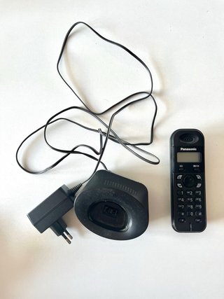 Teléfono Inalámbrico Panasonic Negro