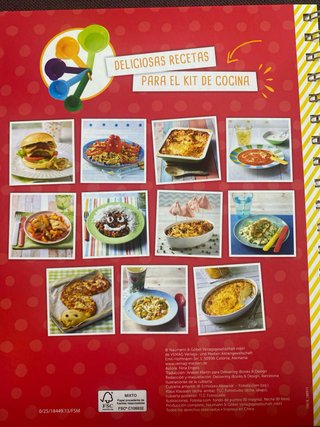 Libro cocina niños