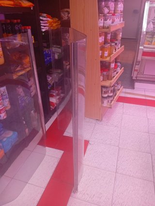 Cristales para mostrador de carnicería