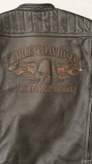 Chaqueta Cuero Harley-Davidson Talla M