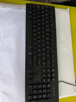 Teclado ordenador negro