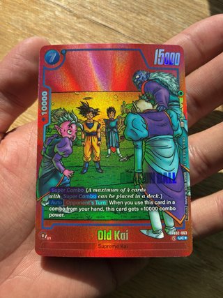 Old Kai FB02-063 Dragon Ball Fusion World TCG