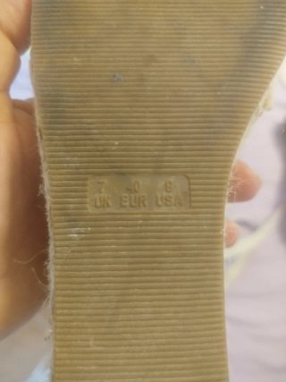 Alpargatas de cáñamo beige con lazo