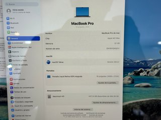 REBAJA - MacBook Pro M2 Max / 32 Gb / 500 SSD