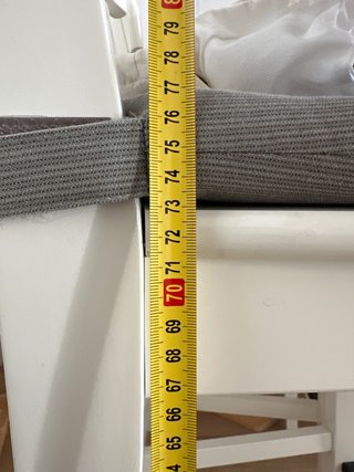 Taburetes altos madera blancos INGOLF Ikea 74cm