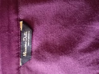 Camisa Máximo Dutti Morada Talla XL