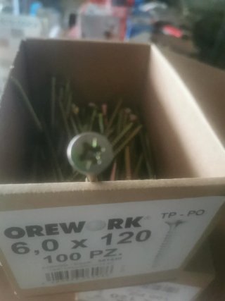 300 Tirafondos OREWORK 6x120mm