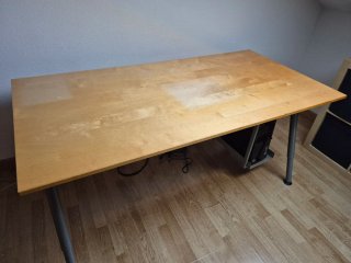 Mesa escritorio madera 160x80