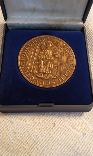 Medalla 400 Aniversario Iglesia Valona Utrecht