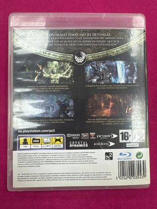 Videojuego PS3 Tom Raider Under World