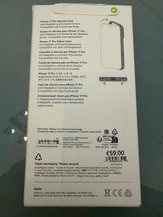 Cover MagSafe Apple Iphone 17 pro
