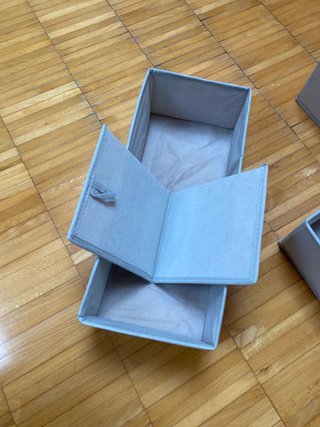 Organizer per cassetti grigio, 8 pezzi #470-1