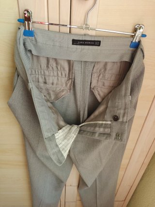 Pantalón gris de vestir