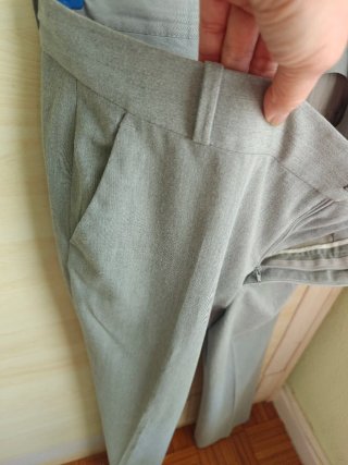 Pantalón gris de vestir