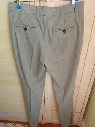 Pantalón gris de vestir