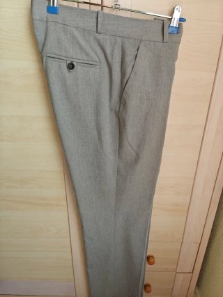 Pantalón gris de vestir