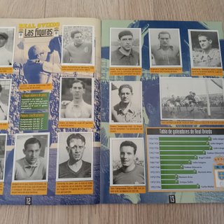 Álbum Real Oviedo Historia Cromos Incompleto
