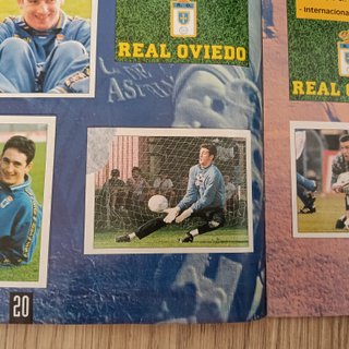 Álbum Real Oviedo Historia Cromos Incompleto