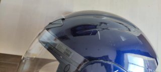 Casco Givi Azul con Visera