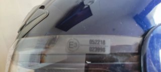 Casco Givi Azul con Visera