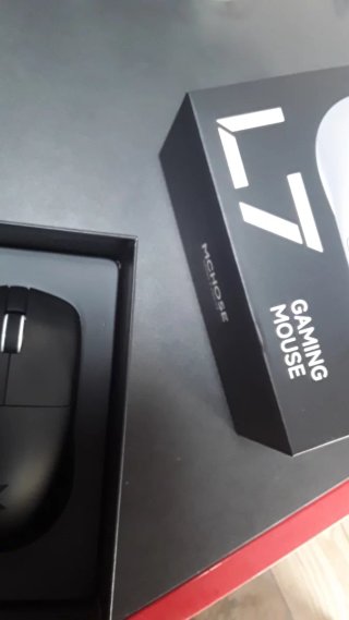 MCHOSE L7 Gaming Mouse Negro
