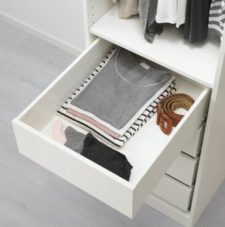 Cajón IKEA KOMPLEMENT blanco 50x58 cm