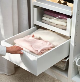 Cajón IKEA KOMPLEMENT blanco 50x58 cm