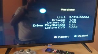 Playstation 2 con joystick e memory card