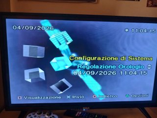 Playstation 2 con joystick e memory card