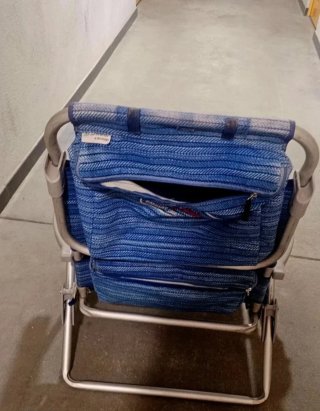 silla de playa de la conocida marca Tommy Bahama