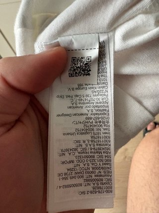 Camiseta Calvin Klein Blanca