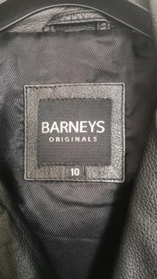 Chaqueta Biker Cuero Mujer Barneys Originals