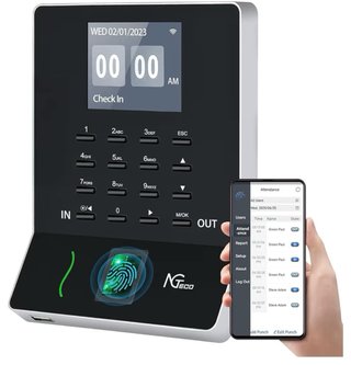 Reloj Fichaje Huella Dactilar NGECO