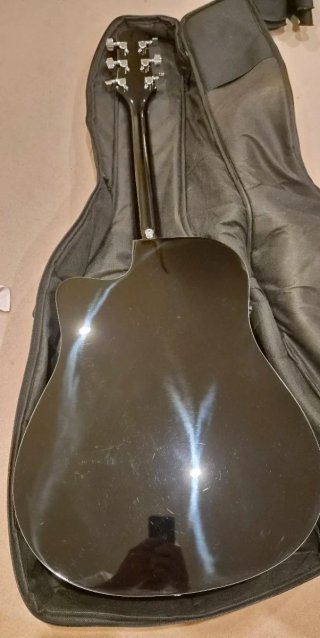 Guitarra Electroacústica Ashland Negra