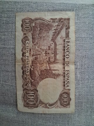 Billete 100 pesetas Banco de España 1970