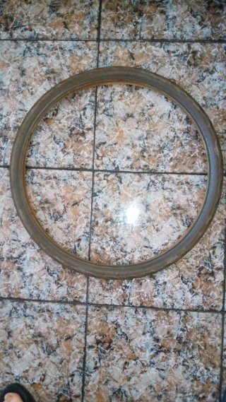 Cubierta de bicicleta marrón
