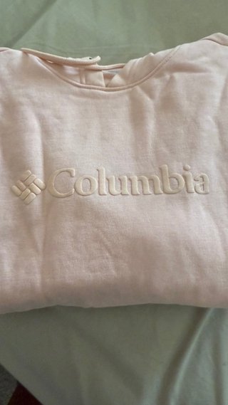 Sudadera Columbia Rosa Talla M