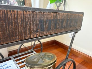 Mesa auxiliar vintage