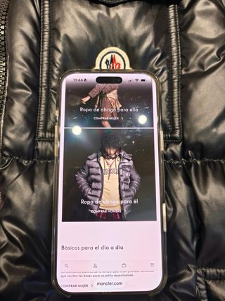 Chaqueta Moncler Negra
