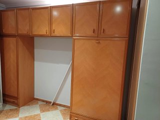 Mueble dormitorio con 2 camas plegables 90cm