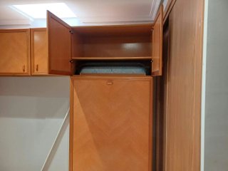 Mueble dormitorio con 2 camas plegables 90cm