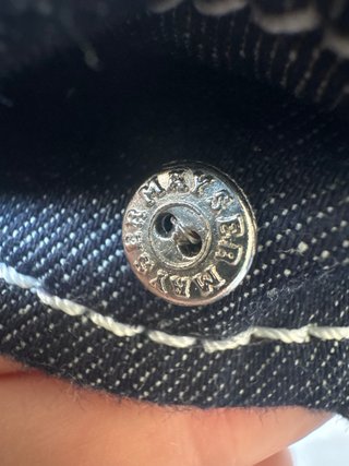 Cappello jeans a visiera denim Baschetto