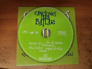 Canciones para bailar, varios intérpretes, cd