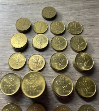 93 Monete 20 Lire Repubblica Italiana