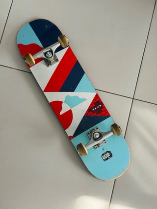 Skateboard Decathlon CP100 MID GEOMETRIC 7.6”
